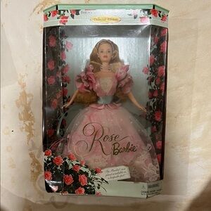 Rose Barbie – Collector Edition – First in Series – Garden of Flowers – NRFB